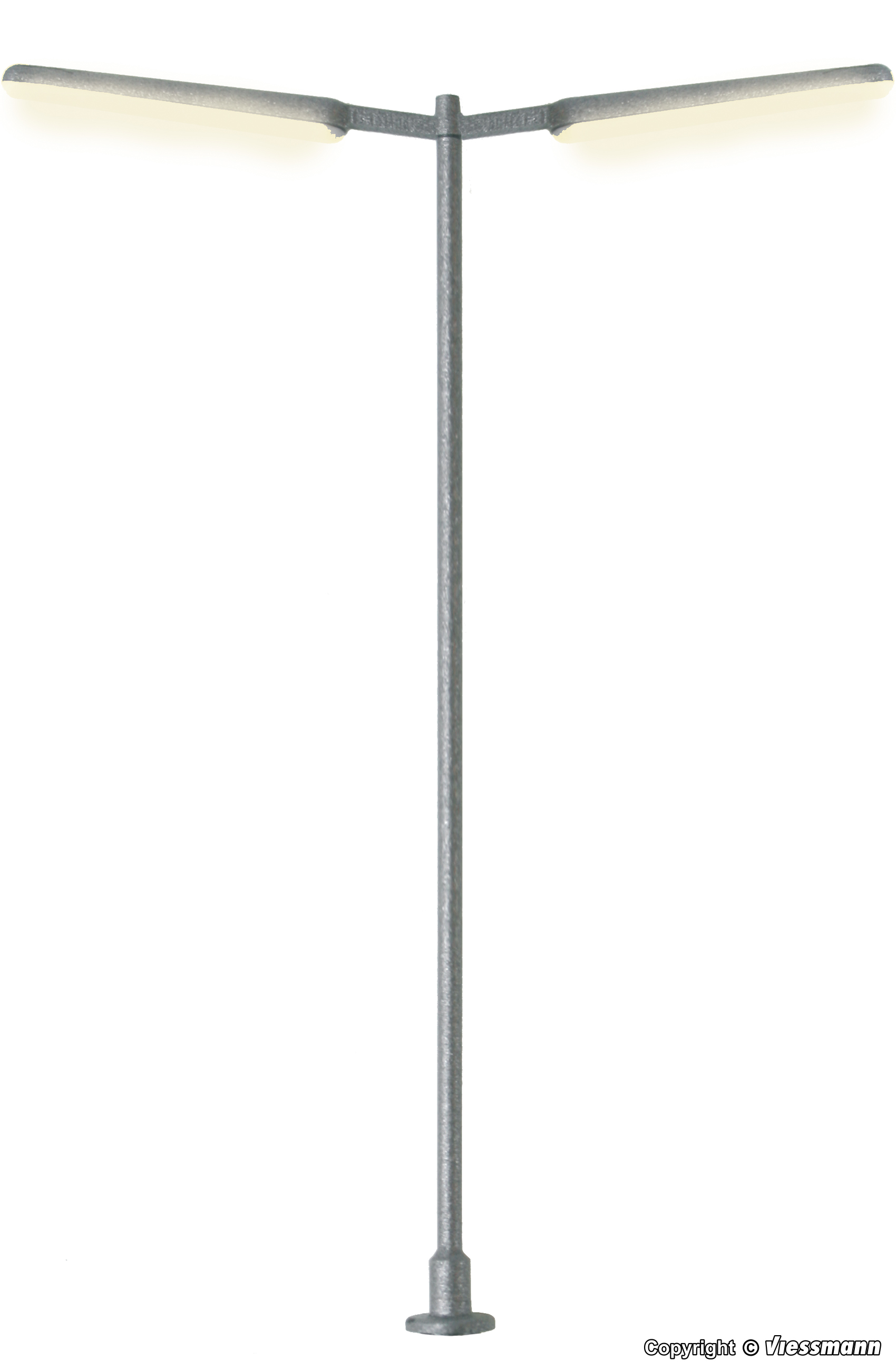 Scala H0 Lampione arcuato con Contatto ad Incastro e LED Modellismo Ferroviario Viessmann 60901 Scala H0 Lampione arcuato con Contatto ad Incastro e LED Modellismo Ferroviario Viessmann 60901