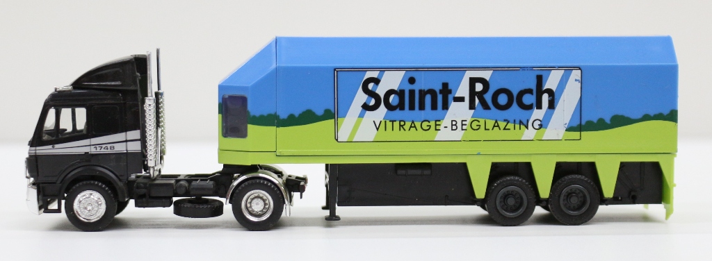 A0102 Herpa HO scala 1:87 Camion MERCEDES trasporto vetro usato senza scatola A0102 Herpa HO scala 1:87 Camion MERCEDES trasporto vetro usato senza scatola