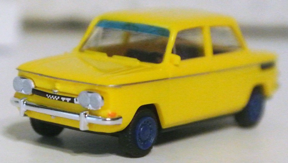 48415 Busch HO scala 1:87 NSU 1000 TT Colore Giallo 48415 Busch HO scala 1:87 NSU 1000 TT Colore Giallo